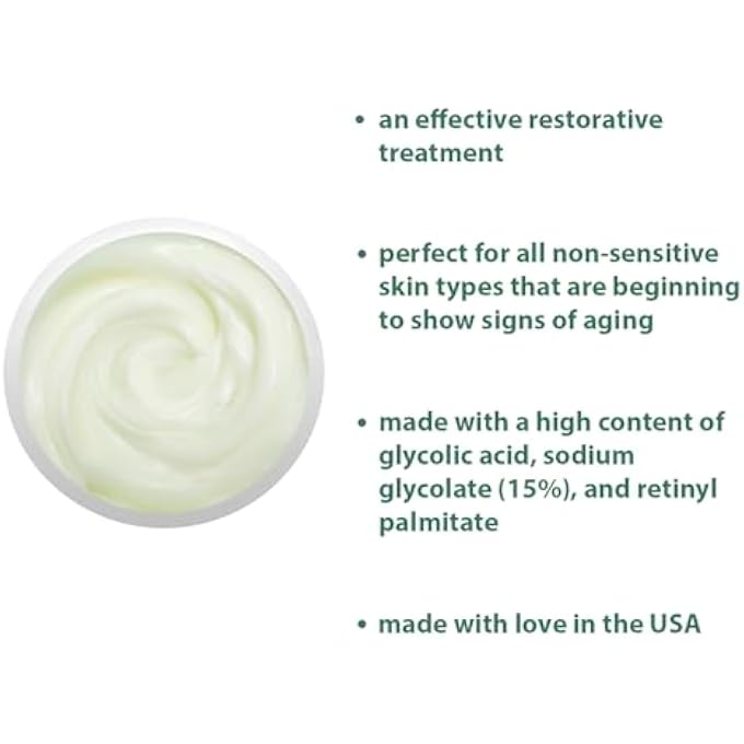 Raya GLYCOLIC CREAM X-50 WITH AHA (G-329) | EXFOLIATING FACIAL TREATMENT FOR NON-SENSITIVE SKIN BEGINNING TO SHOW SIGNS OF AGING | HELPS REDUCE LINES AND WRINKLES | MADE WITH ALPHA HYDROXY ACIDS - Image 3